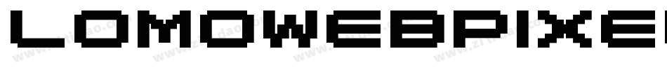 LomoWebPixel LT Std 7字体转换